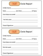 daycare form daycare printable forms 17 best childcare forms preschool incident report