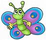 cartoon butterfly pic