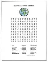 earth day word search