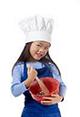 Girl cooking