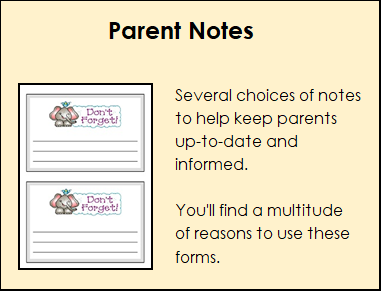 Daycare Supplies Request Form for Home Daycares, Childcare Centers