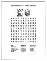 presidents day word search