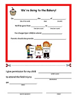 daycare field trip permission form