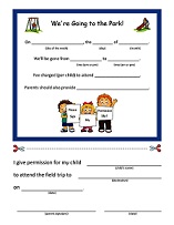 Daycare Field Trip Form