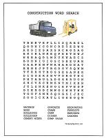 construction word search
