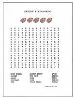 easter word search