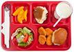 tiny food tray