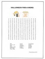 halloween word search