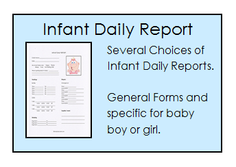 Preschool Diaper Changing Chart