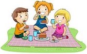 kids on picnic