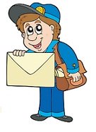mailman with letter