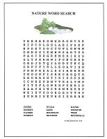 nature word search