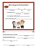 Daycare Field Trip Form