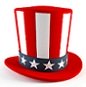 tiny uncle sam hat